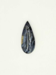 Pietersiet druppel cabochon 30,9×13,3×4,9mm
