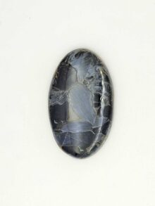 Pietersiet ovaal cabochon 36,6×22,1×5,2mm